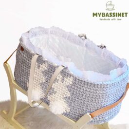 Gorgeous Baby Shower Gift: Handmade Moses Basket in Rabbit Design| Enhance Baby Shower Photos