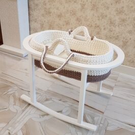 Dreamy Baby Moses Bassinet: Enhance Baby Shower Photos, Perfect for Newborns up to 6 Months