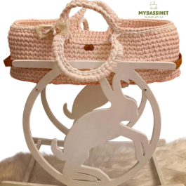 MYBASSINET: Baby Moses Basket with double holdings