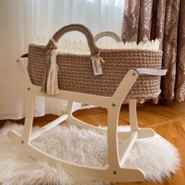 MYBASSINET: Baby Moses Basket with inside Liner | Colours available