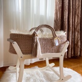 MYBASSINET: Baby Moses Basket with inside Liner | Colours available